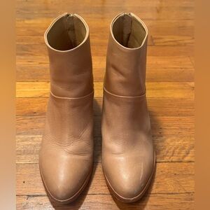 Nisolo Tan Leather Ankle Boots